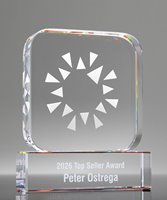 Picture of Prismatic Block Crystal Award