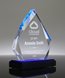 Picture of Diamond Impress Blue Acrylic Award