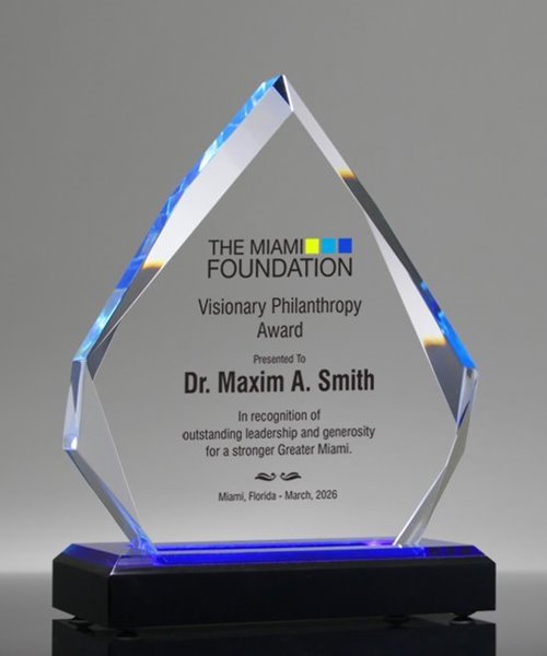 Picture of Diamond Impress Blue Full Color Acrylic