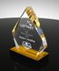 Picture of Diamond Impress Gold Acrylic Award