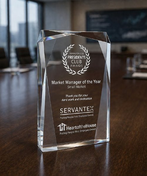 Strata Prism Crystal Award | Edco Awards