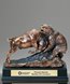 Picture of Classic Bull and Bear Sculpture Award