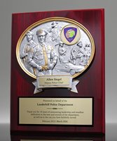 Picture of Police Force Legend Plaque