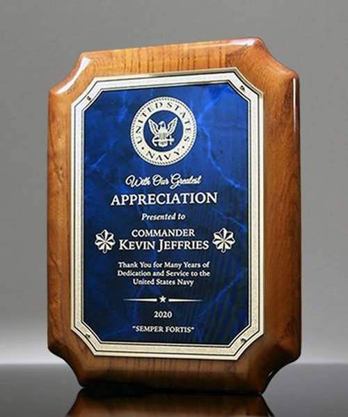 Picture of Service Appreciation Award Plaque