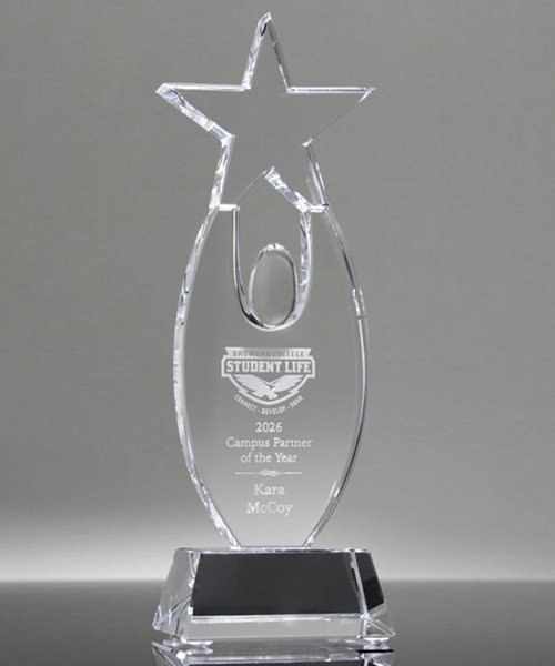 Picture of Inspirational Star Crystal Award