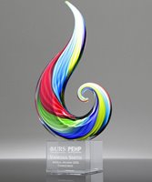 Picture of Spectrum Art Crystal Award