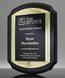 Picture of Black Piano Plaque Frame - Gold Sunburst  Casting