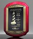 Picture of Americana Rosewood Plaque Frame - Antique Bronze
