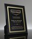 Picture of Tuxedo Glass Plaque - Gold Engraving
