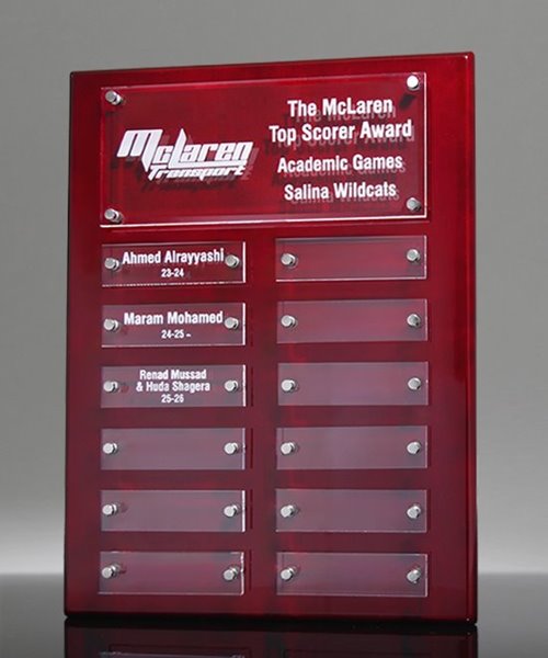 Picture of Chief Honors Acrylic Perpetual Plaque