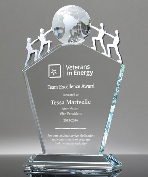 Picture of Team Excellence Crystal Award
