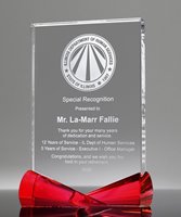 Picture of Signature Bow Tie Award - Ruby Base