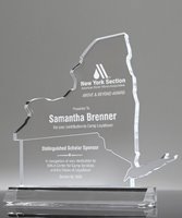 Picture of Signature State of New York Acrylic Award