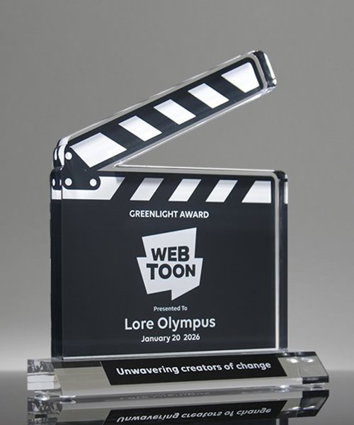 Picture of Movie Clapboard Acrylic Award