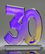 Picture of Number 30 Acrylic Award