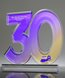 Picture of Number 30 Acrylic Award