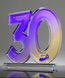 Picture of Number 30 Acrylic Award