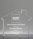Picture of Crystal House Paperweight Award