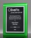 Picture of Green Acrylic Award Plaque