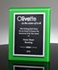 Picture of Green Acrylic Award Plaque