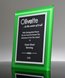Picture of Green Acrylic Award Plaque