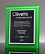 Picture of Green Acrylic Award Plaque