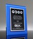Picture of Blue Acrylic Award Plaque