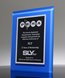 Picture of Blue Acrylic Award Plaque