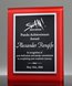 Picture of Red Acrylic Award Plaque