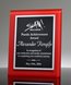 Picture of Red Acrylic Award Plaque