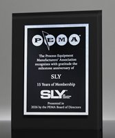 Picture of Black Acrylic Award Plaque