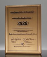 Picture of Nocturne Gold Acrylic Plaque