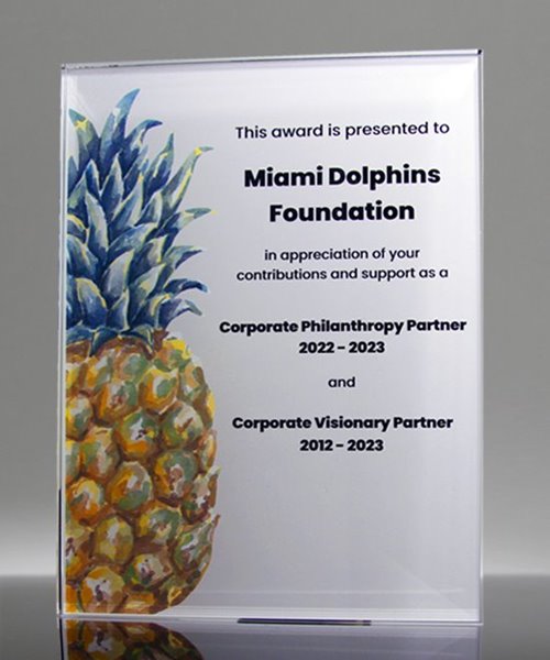 Picture of Subsurface Printed Acrylic Plaque
