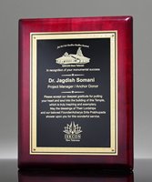Picture of Premium High Gloss Rosewood Plaque