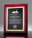 Picture of Premium High Gloss Rosewood Plaque