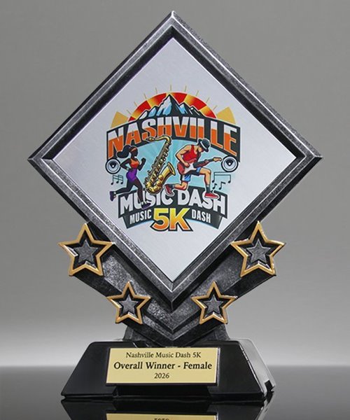 Picture of Diamond Star Plaque