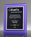 Picture of Purple Acrylic Award Plaque