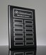 Picture of Premium 12-Plate Black Piano Perpetual Plaque