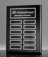 Picture of Premium 12-Plate Black Piano Perpetual Plaque