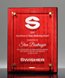 Picture of Floating Glass Plaque