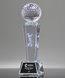Picture of Collegiate Golf Crystal Trophy