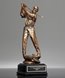 Picture of Copper Golfer Trophy Sculpture