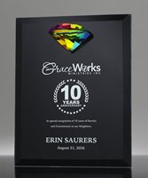 Picture of Prismatic Diamond Plaque Award