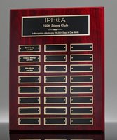 Picture of Classic 24-Plate Rosewood Piano Perpetual Plaque Award