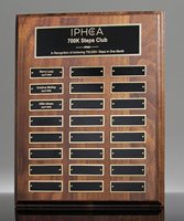 Picture of Employee Awards Walnut Plaque