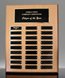 Picture of Oak Finish Perpetual Plaque