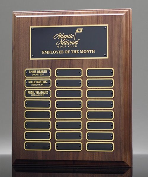 Picture of Acknowledgement Perpetual Plaque