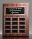 Picture of Classic Cherry Finish Employee Perpetual Plaque