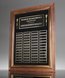 Picture of American Walnut Frame Perpetual Plaque