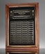 Picture of American Walnut Frame Perpetual Plaque